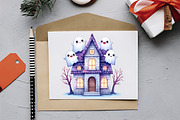 Kawaii Spooky Halloween Clipart, an Illustration by RobertsArt (Thumbnail 7 of 7)