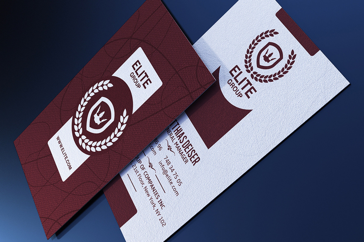 Unlimited Business Cards Bundle, a Business Card Template by Marvel (Photo 84 of 204)