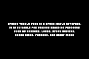 Sporty Yegold - Racing Car Font, a Sans Serif Font by QR Design Studio (Thumbnail 5 of 7)