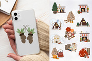 Cozy Christmas. Flat illustrations, a Seasonal Illustration by OZartRoom (Thumbnail 4 of 12)