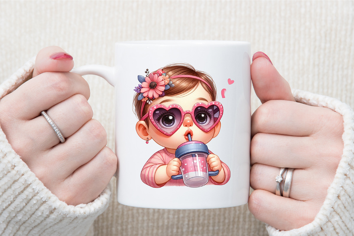 Baby Girl Summer Sublimation Bundle, an Illustration by Sublimation Artist (Photo 5 of 6)