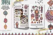 The Beads watercolor illustration, an Illustration by Soir Creative (Thumbnail 3 of 8)