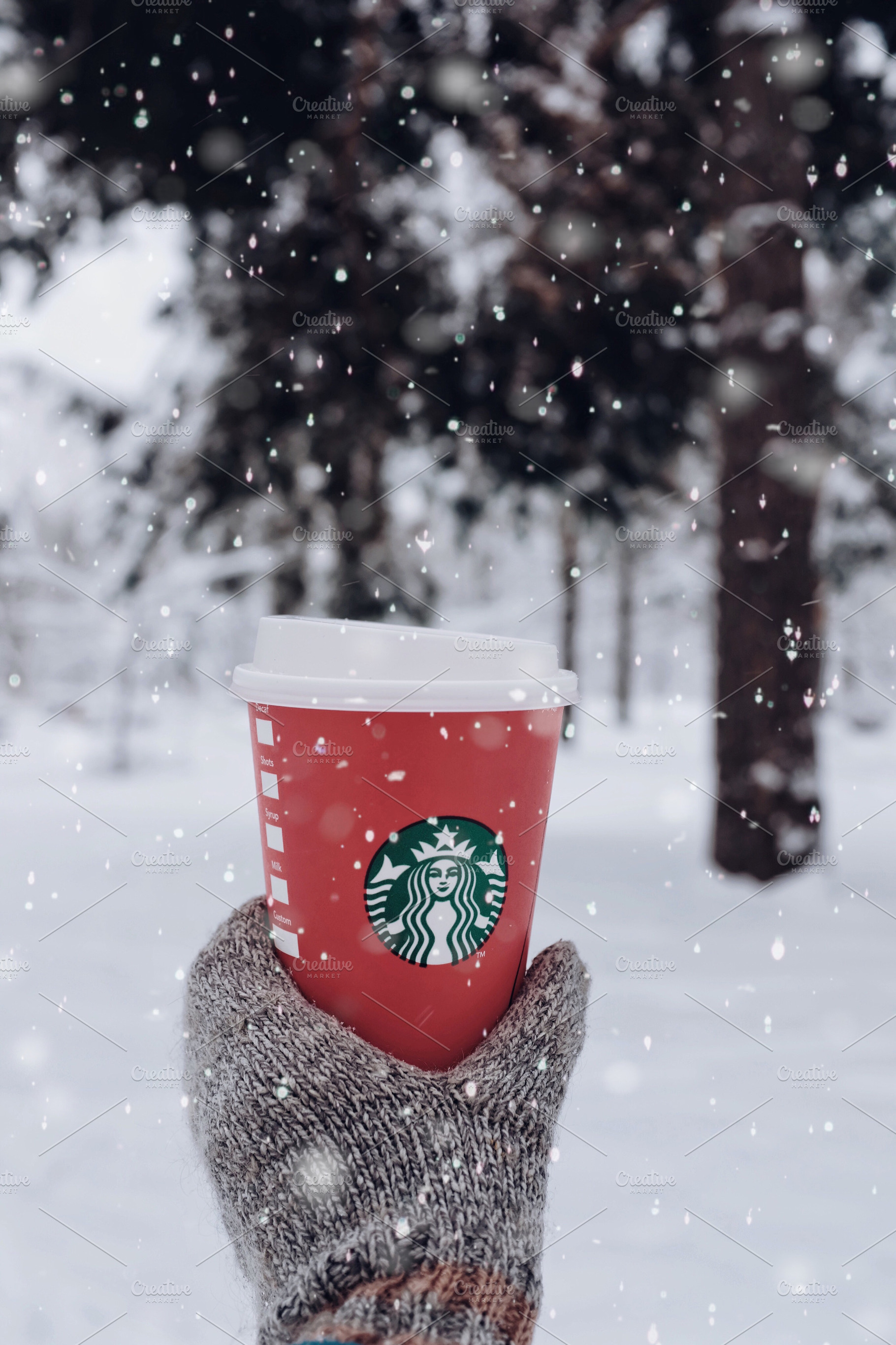 Starbucks cup of coffee, a Holiday Photo by so_lizaveta