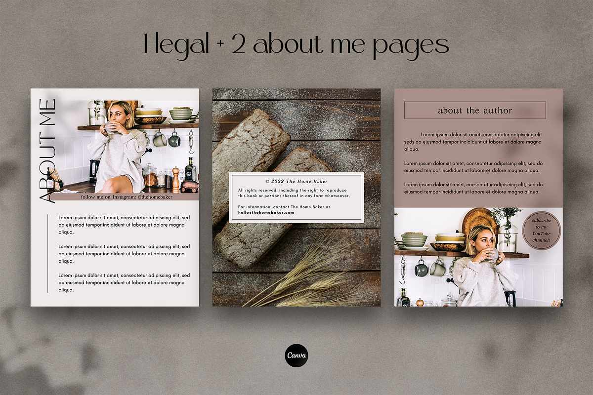 Canva Cookbook Template - Baker, a Magazine Template by Made by Melody (Photo 10 of 14)