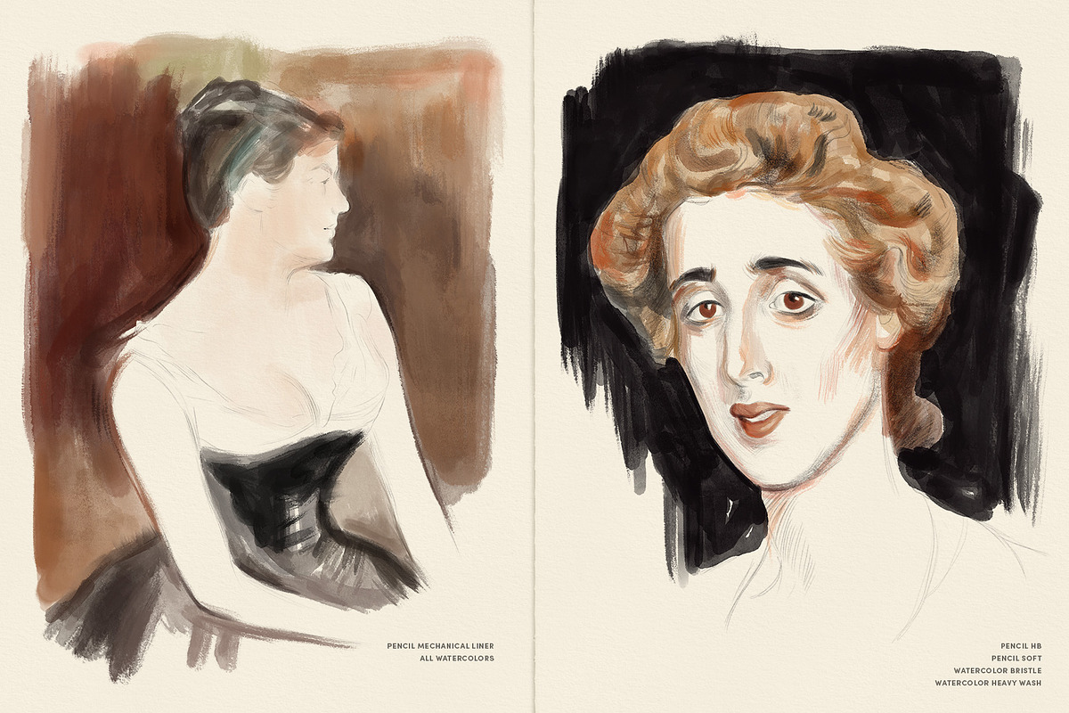 Daily Sketch – Procreate Brushes, a Brush Add-On by Sadie Lew (Photo 4 of 13)