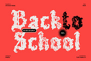 CS Arturo Stamp, a Blackletter Font by Craft Supply Co. (Thumbnail 2 of 8)