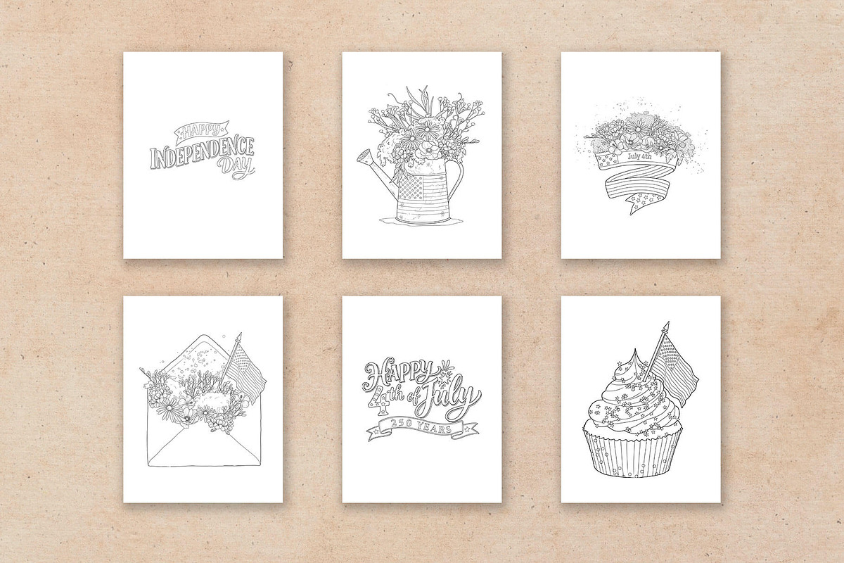 Patriotic Clipart Bundle, a Seasonal Illustration by Maggie Stilwell Design (Photo 11 of 16)