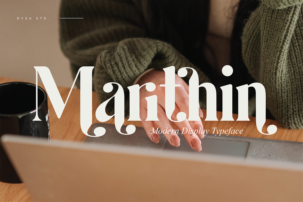 Marithin, a Serif Font by DYSA Studio (Photo 1 of 15)