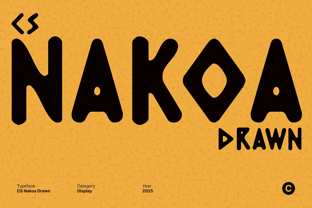 CS Nakoa Drawn, a Sans Serif Font by Craft Supply Co. (Photo 1 of 8)