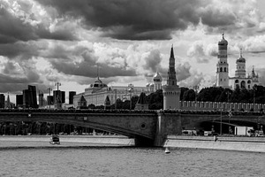 A view of the Moscow Kremlin, an Architecture Photo by Schreibikus