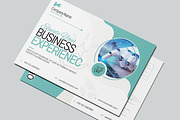 Business Postcard Template Layout, a Business Card Template by MightyDesign (Thumbnail 2 of 6)
