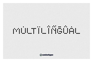 City Light Pixel Game Font