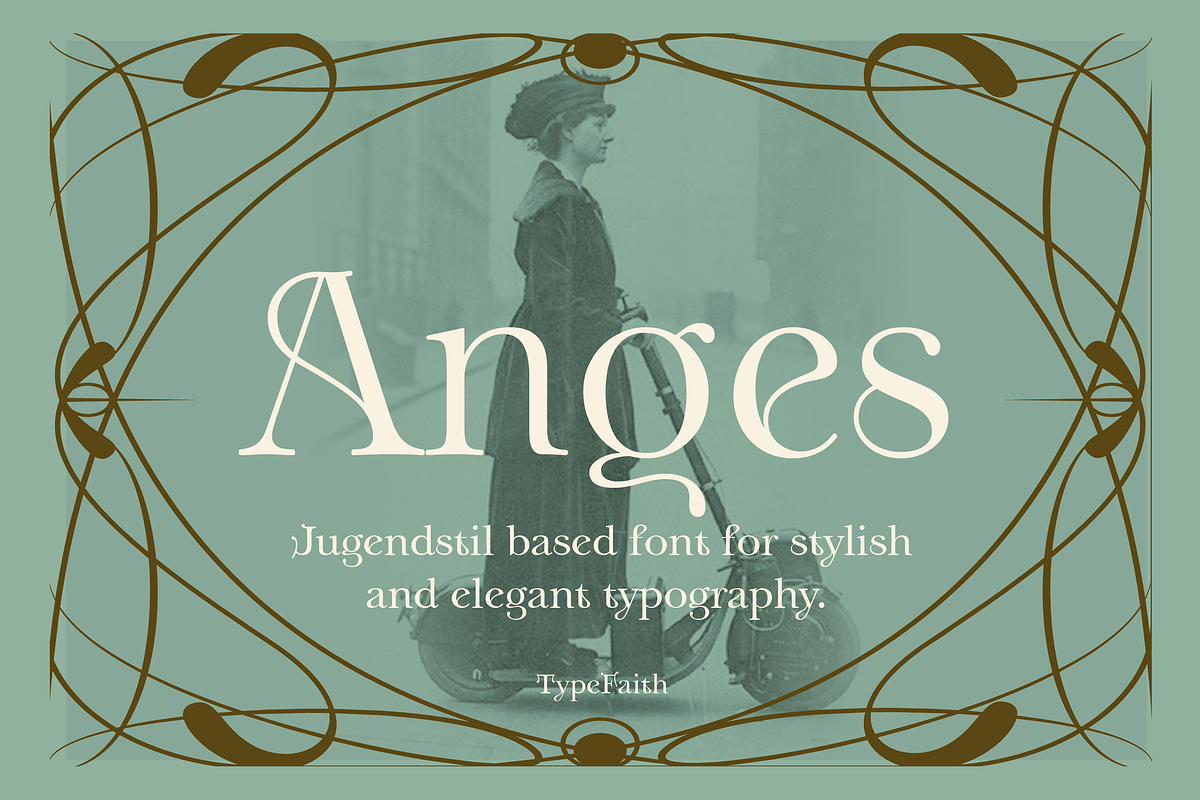 Beautiful Amsterdam Art Deco fonts preview 5