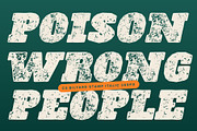 CS Bilyard Stamp, a Slab Serif Font by Craft Supply Co. (Thumbnail 6 of 8)