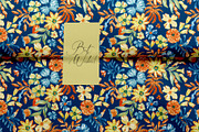 Colorful Flowers Seamless Pattern, a Pattern Graphic by SirenaArt (Thumbnail 15 of 15)
