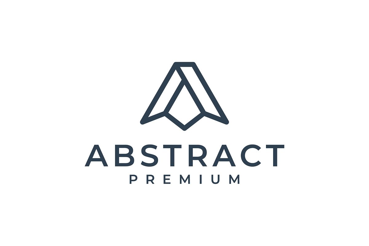 Letter A line art logo design vector, a Branding & Logo Template by mouze_art (Photo 4 of 4)