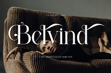 Belvind Modern Elegant Serif Font