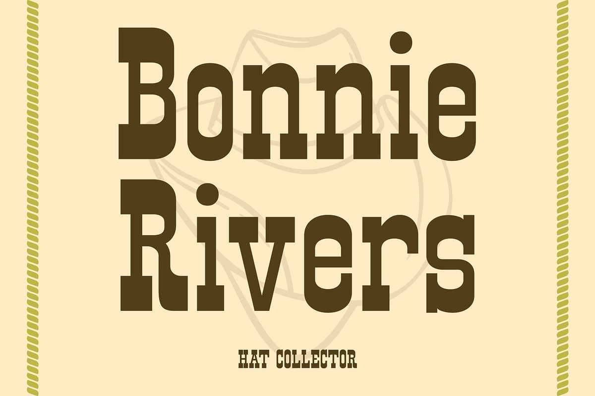 CS Ralphie – Western Display Font, a Slab Serif Font by Craft Supply Co. (Photo 6 of 8)