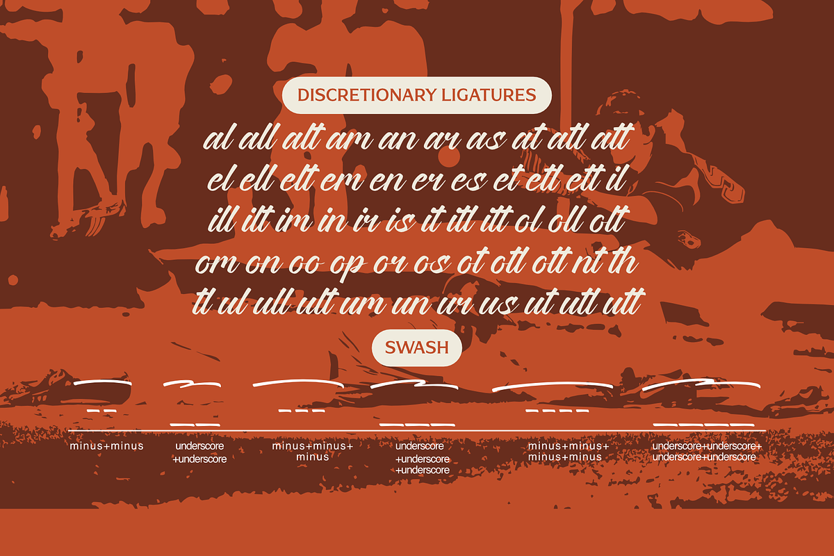 Rayhan Script Bold Handwritten Font, a Script Font by Namela Studio (Photo 3 of 10)