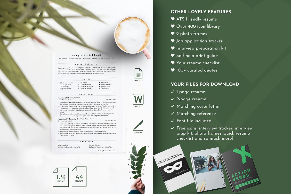Accountant CV Template | CV Template, a Resume Template by Career Canvas (Photo 5 of 11)