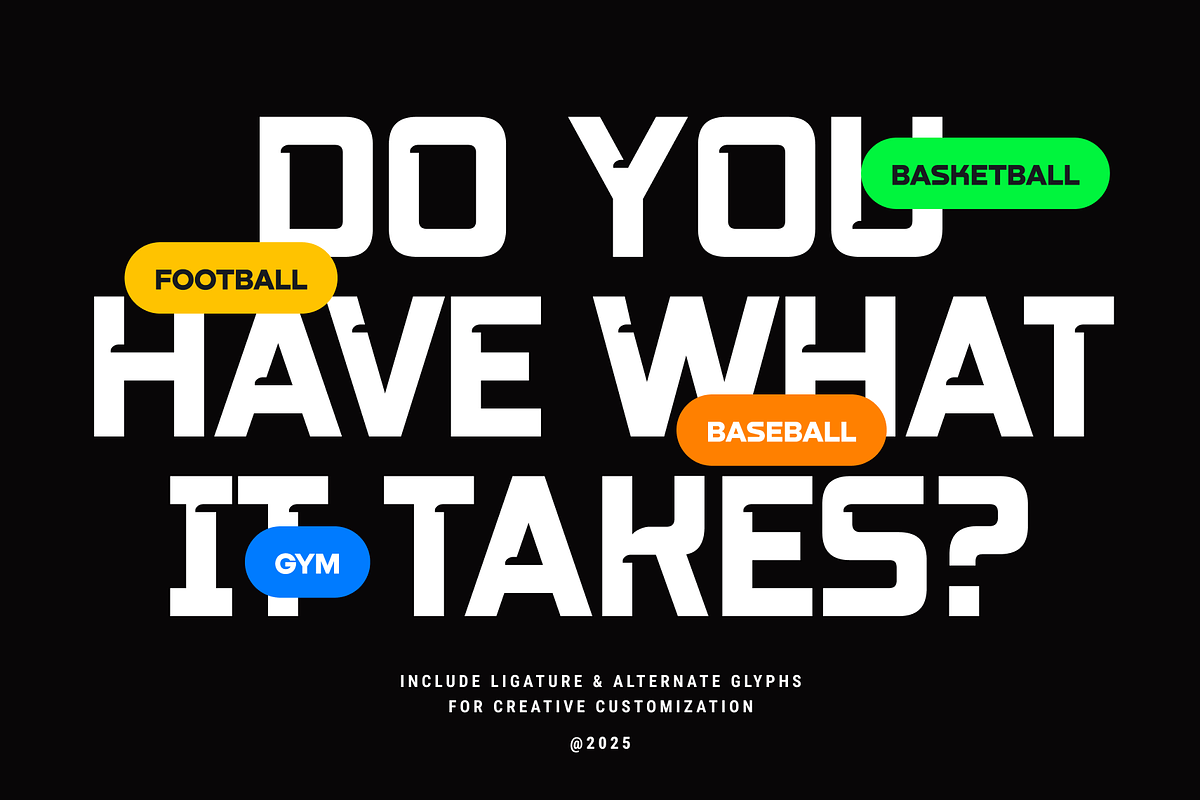 Turbo Striker - Sport Font, a Sans Serif Font by Mine Type Lab (Photo 3 of 10)