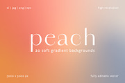 4 in 1 Gradient Backgrounds Bundle, a Background Graphic by stasylionet (Thumbnail 4 of 23)