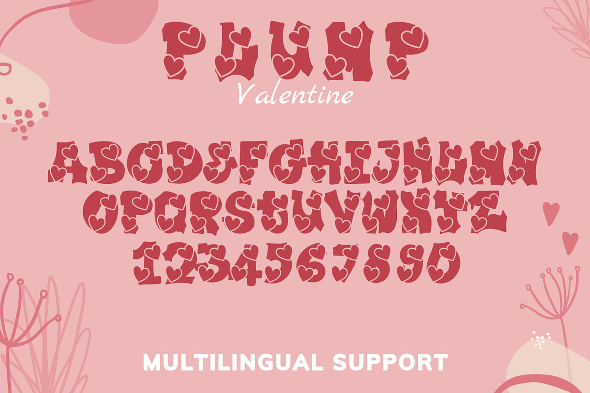 Plump Valentine, a Serif Font by Dm Studio (Photo 9 of 10)