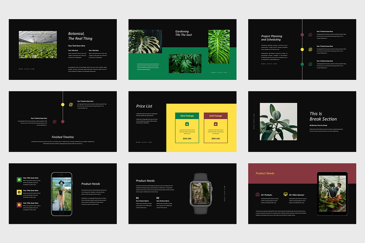 Guan : Nature Powerpoint, a Presentation Template by Punkl Camp (Photo 7 of 9)
