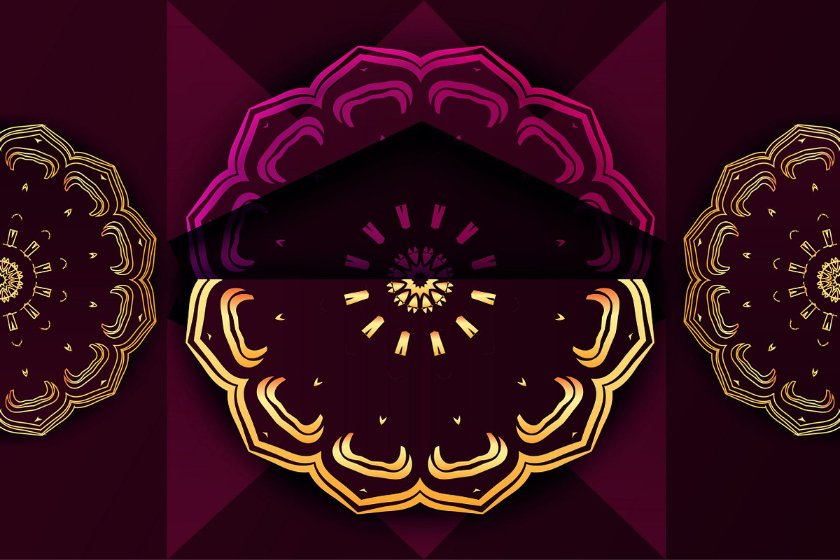 Mandala Circular Pattern Vector Pack, a Background Graphic by NJ Himel (Photo 55 of 95)