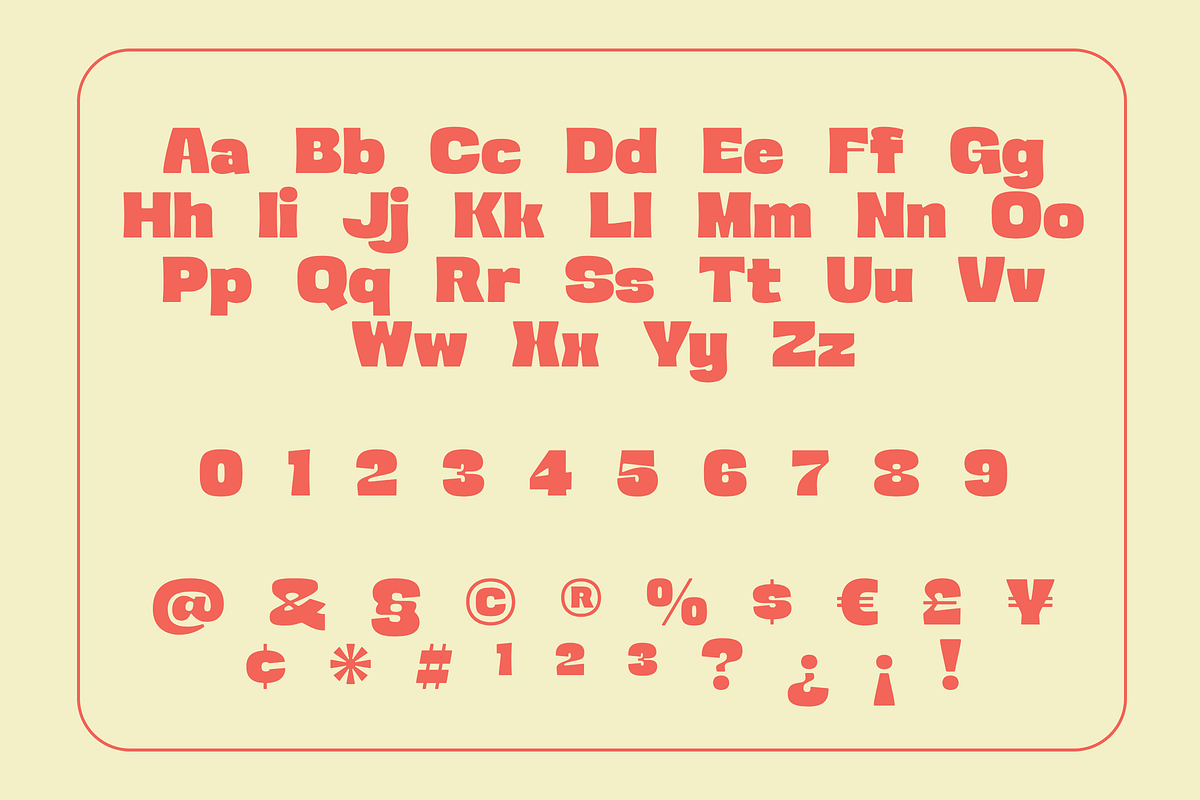 Sakina - Bold Ligature Display Font, a Sans Serif Font by Surplus Type Co (Photo 3 of 9)