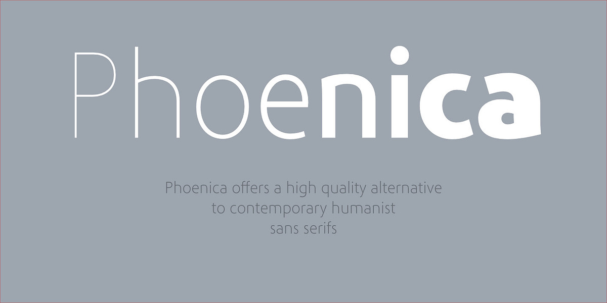 Phoenica PRO, a Sans Serif Font by preussTYPE (Photo 2 of 10)
