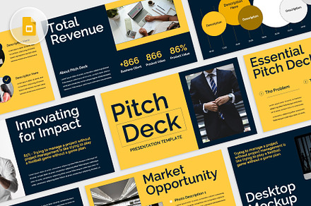 Pitch Deck Google Slides, a Presentation Template by rgbryand