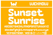 Light Cruiser font, a Font by weknow (Thumbnail 5 of 8)