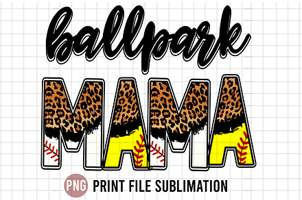 Ballpark Mama, an Object Graphic by Yoweslah
