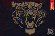 STAY WILD - Vector illustration, an Animal Illustration by Artistic & Unique (Thumbnail 6 of 11)