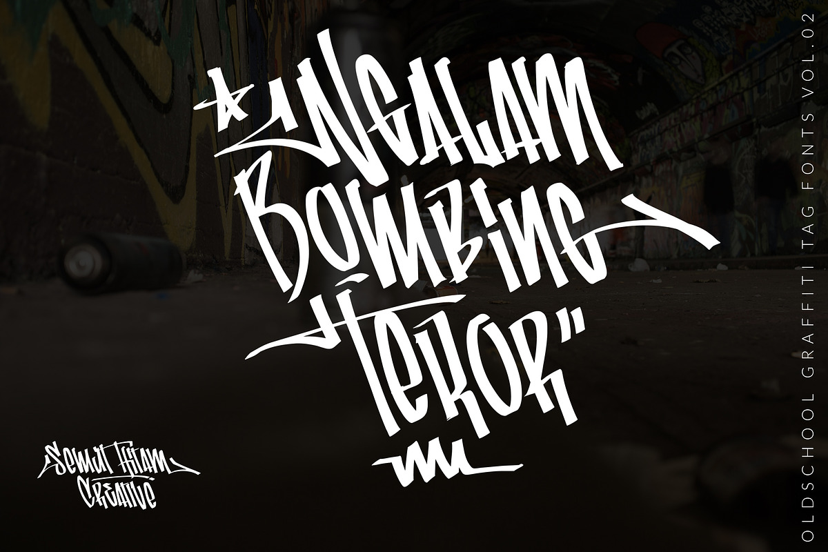 Street Wars - Graffiti Fonts preview 4