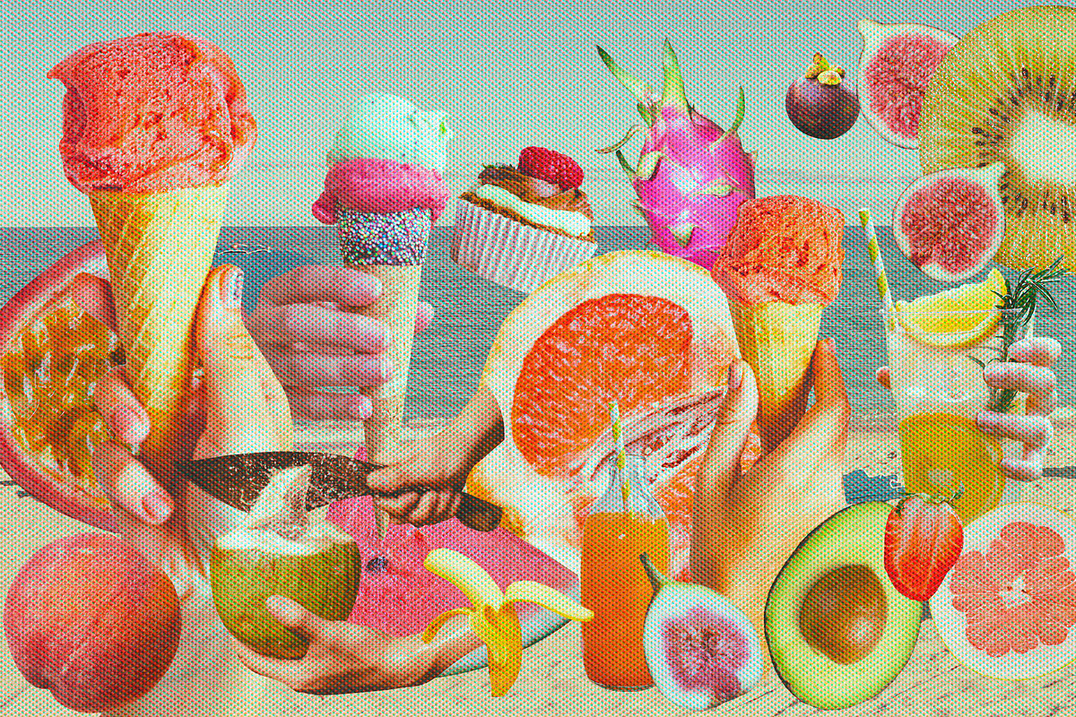 Miami Beach Collage Elements, an Object Graphic by nadispasibenko (Photo 2 of 31)
