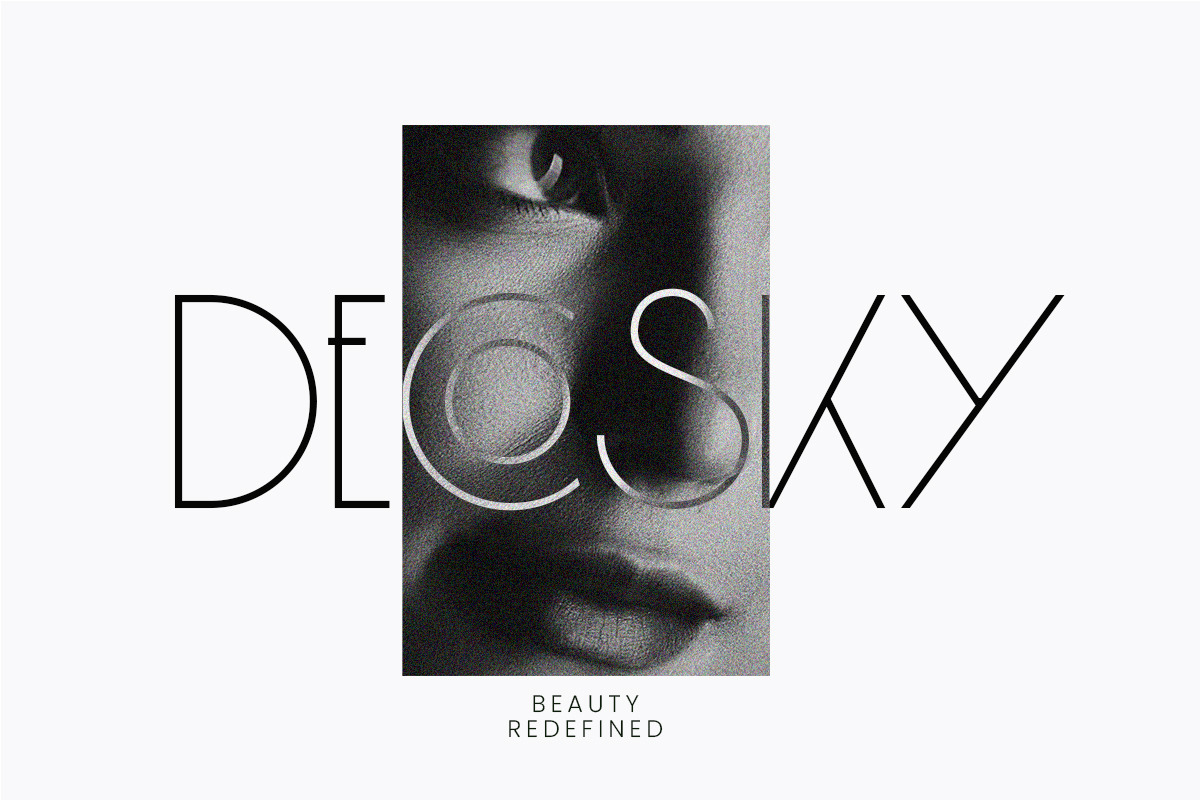 Qmico - Modern Minimal Art Deco Font, a Sans Serif Font by roomspace creative lab (Photo 3 of 11)