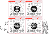 The Doodle Fonts Bundle, a Symbol Font by WADLEN (Thumbnail 4 of 12)
