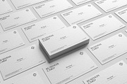 Realistic Business card Mockup, an Advertising Mockup by Se٧enStudio (Thumbnail 2 of 4)