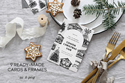 Christmas Market Architecture Set, a Seasonal Illustration by Yevheniia (Thumbnail 4 of 10)