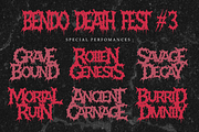 Naroth - Black Metal Font, a Symbol Font by Masyafi Studio (Thumbnail 5 of 9)