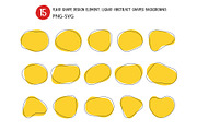Fluid shape design element., a Background Graphic by kaisorn (Thumbnail 1 of 3)