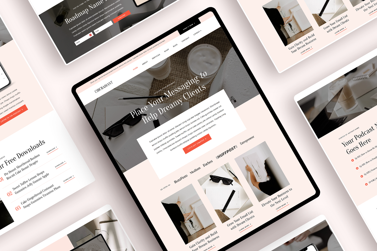 ChicRadiant WordPress Theme, a WordPress Template by Bluchic (Photo 3 of 6)