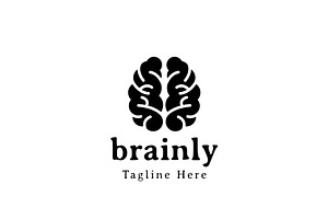 Black Brain Logo Design, a Branding & Logo Template by AlvinStd