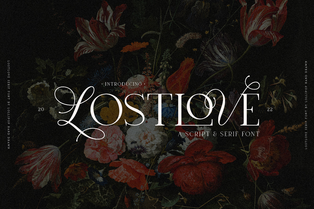 Lost Love Serif Font, a Serif Font by Lollipop Hand Drawn (Photo 1 of 9)