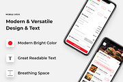 Food Order App Template (PSD), a Templates & Theme by INDERNEILk (Thumbnail 3 of 7)