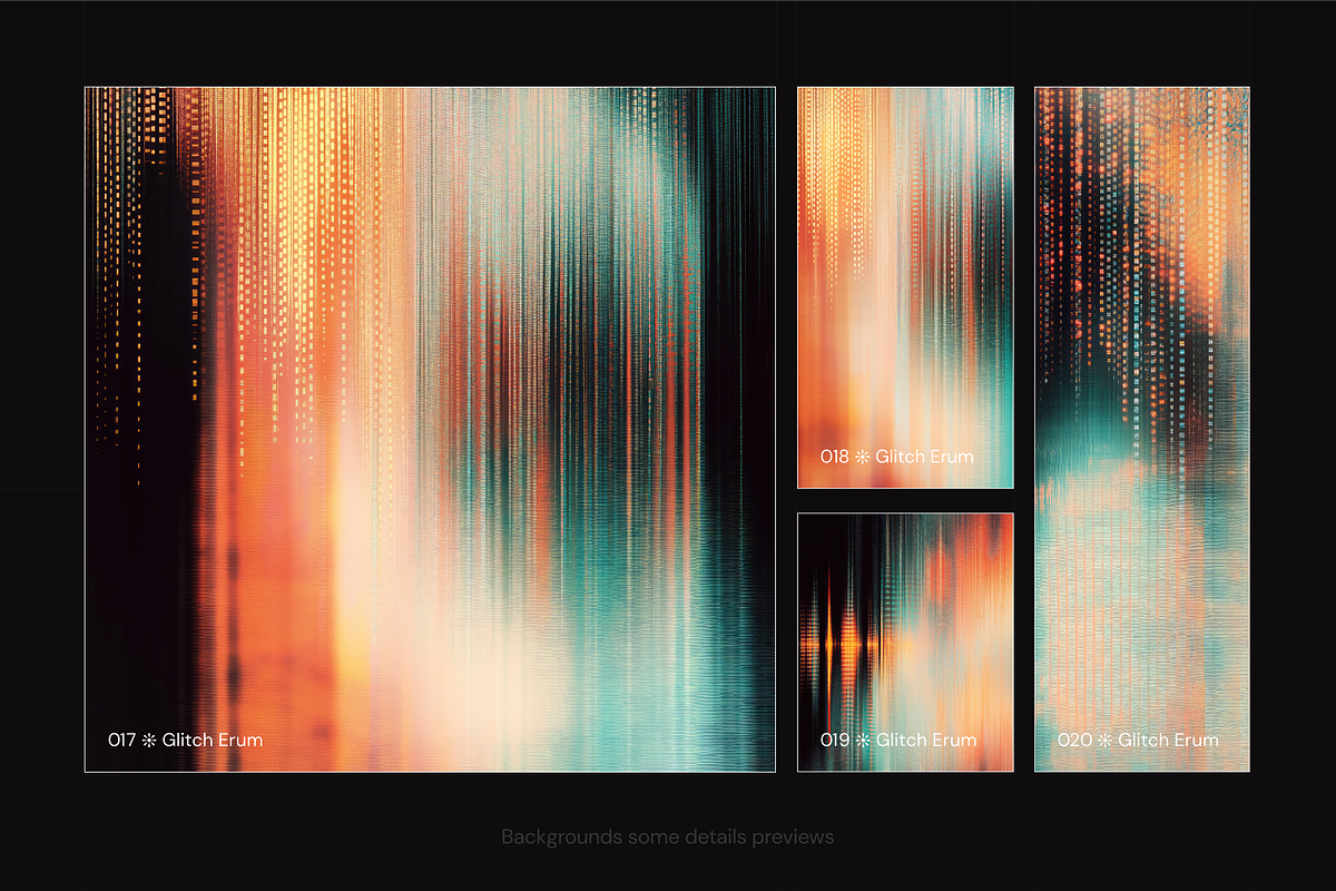 Glitch Erum - 20 images bundle, a Background Graphic by Digital Blood (Photo 6 of 12)