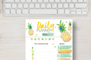 Tropical Planner - Personal Size, a Stationery Template by Stick with Sam (Thumbnail 1 of 2)