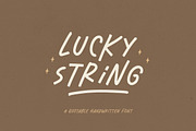 Lucky String - Quotable Font, a Sans Serif Font by Bale Type (Thumbnail 1 of 10)